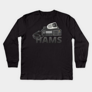 Hams - Amateur Radio Operator Kids Long Sleeve T-Shirt